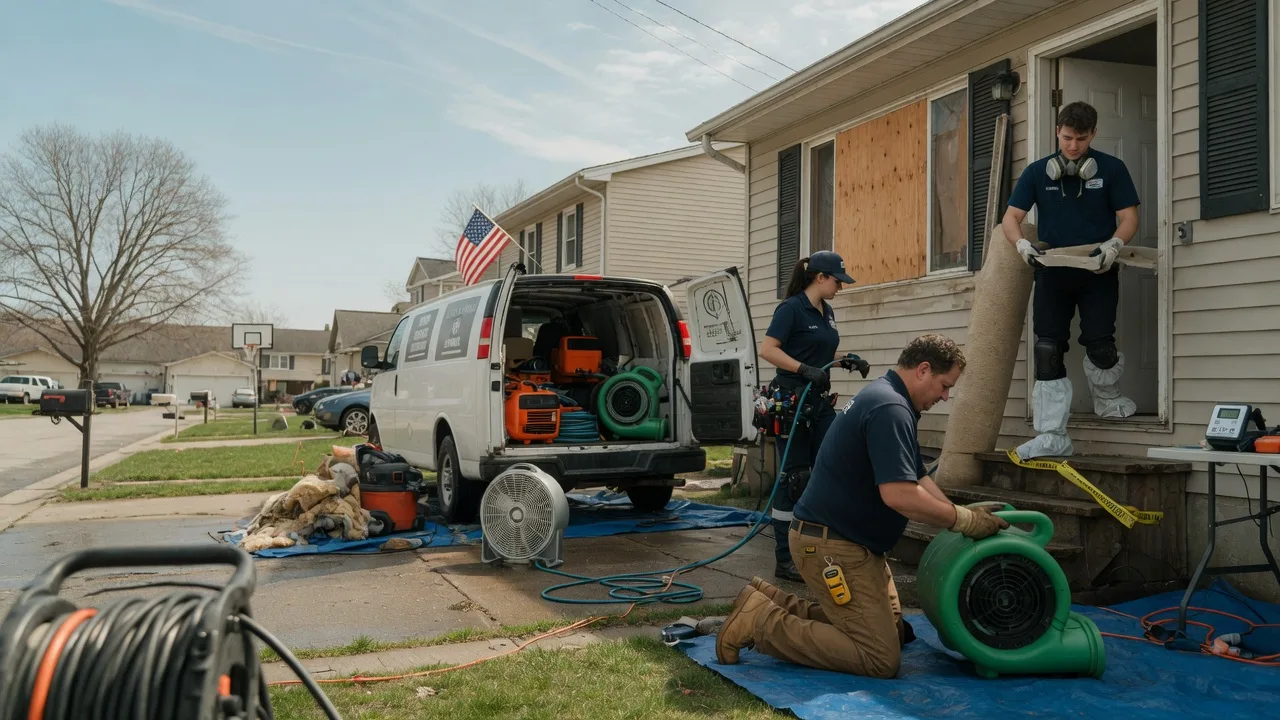 Water Damage Restoration in Prairie Grove, AR near me